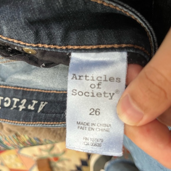 Articles of Society Jeans size 26 - Picture 5 of 7